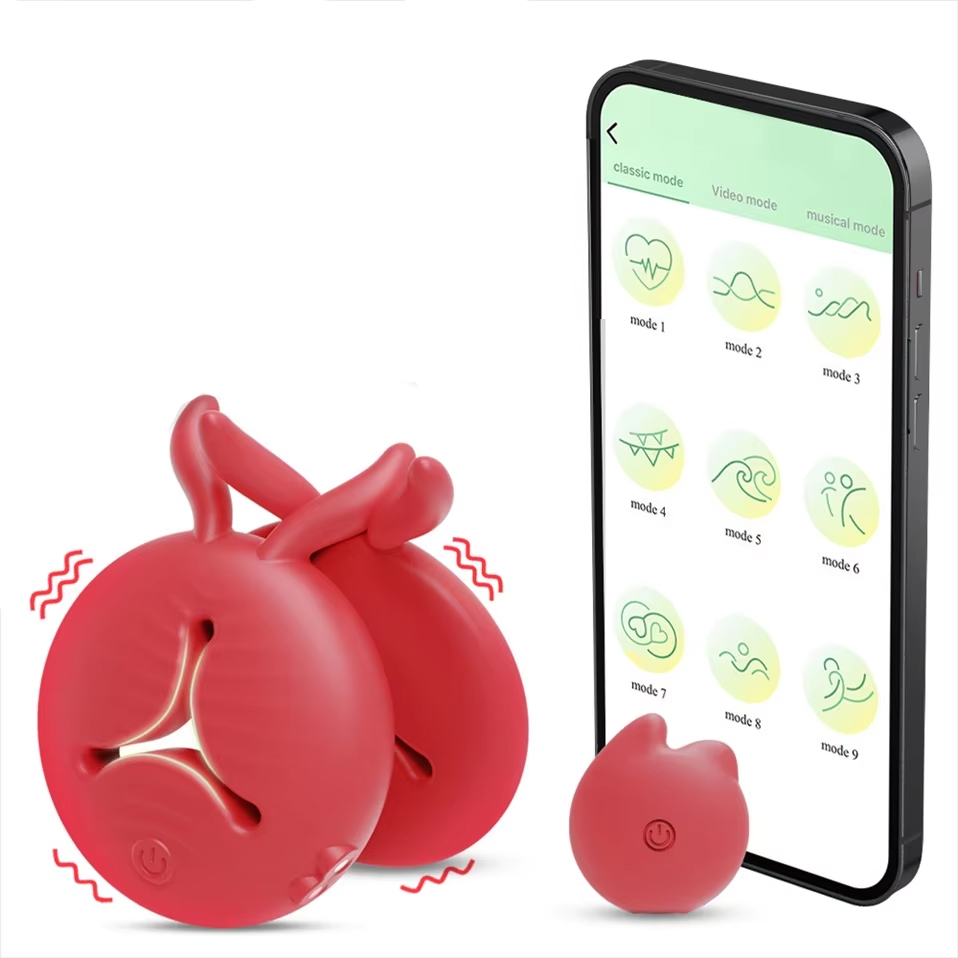 Women Accessories App - Sex Nippel Klemmen APP Control Vibrator