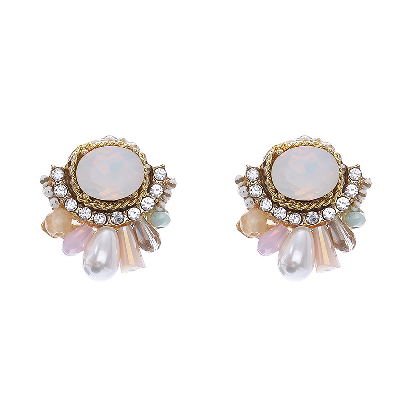 Women'S Accessories Nz - Exquisite Kristall-Ohrstecker Punk-Schmuck Piercing-Ohrringe für Frauen