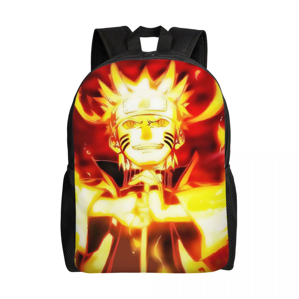 Women Accessories Poster - Maßgeschneiderte U-Uzumaki-N-Naruto-Cartoon-Rucksäcke für Damen und Herren,