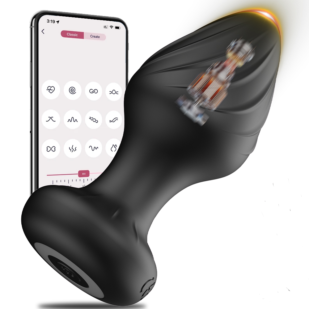 Women Accessories App - APP-gesteuerter Analvibrator Analplug für Frauen Männer