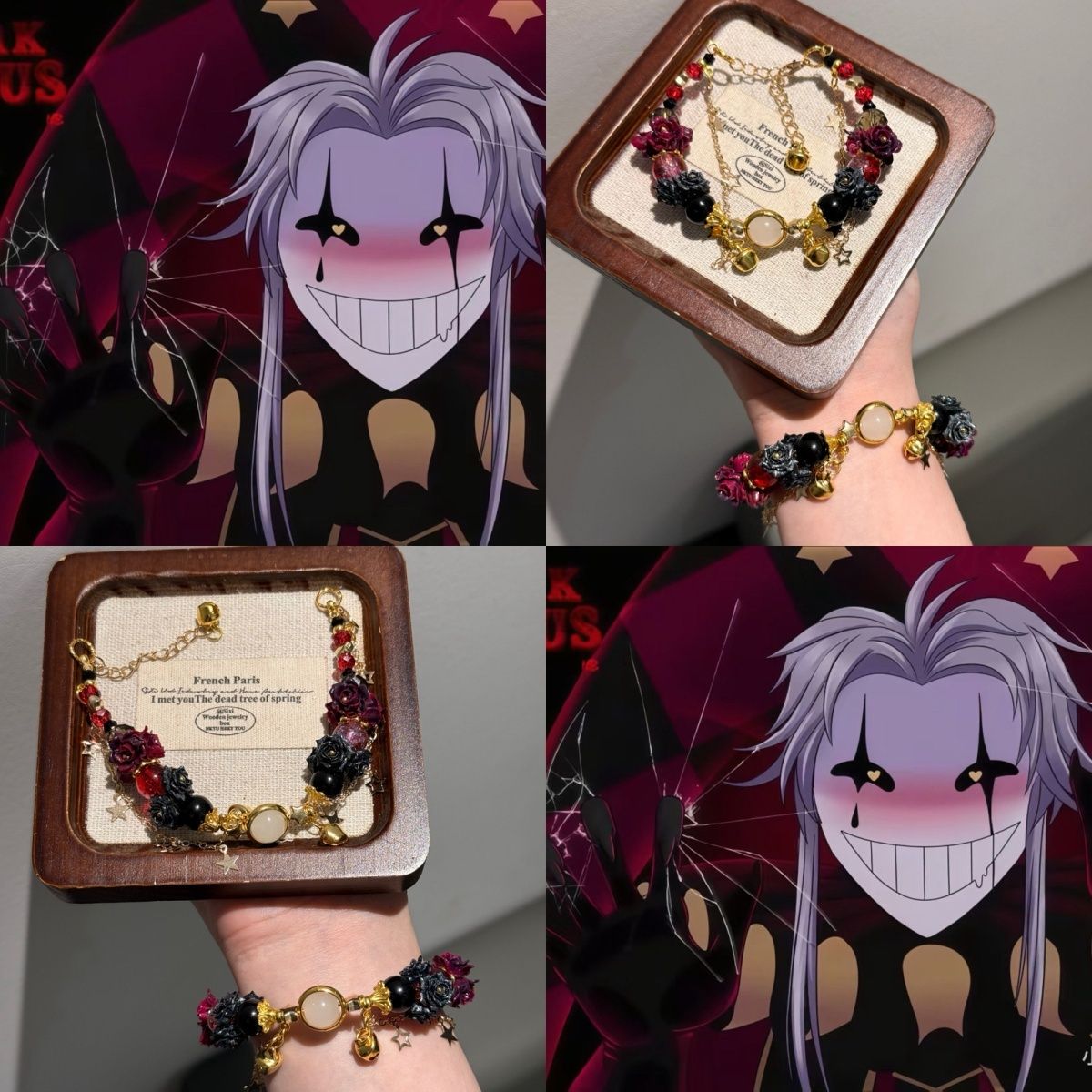 Women Accessories Bracelet - Damen Perlenarmbänder Game Anime The Freak