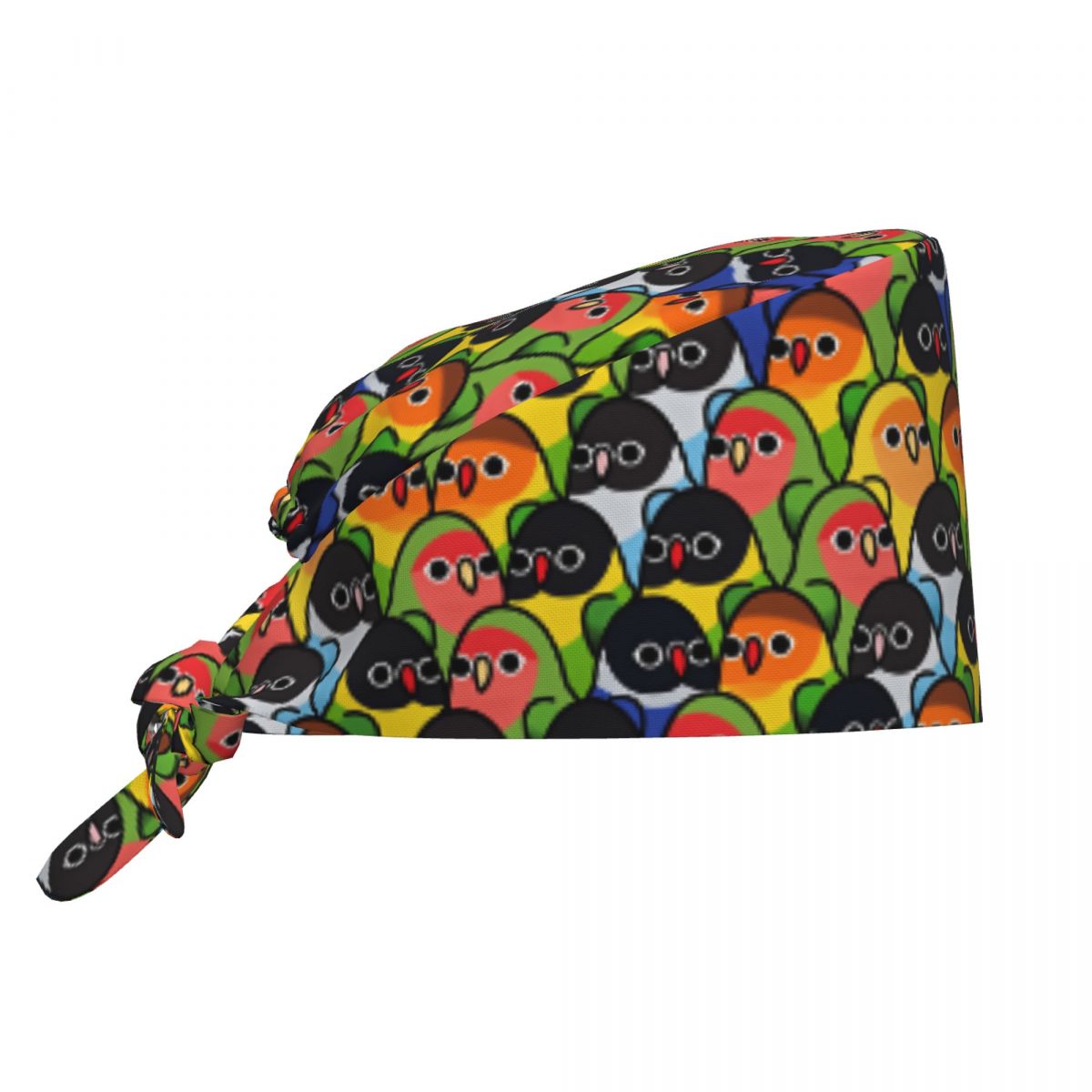 Women Accessories Poster - Krankenschwester-Hüte „Too Many Birds Lovebird Squad“-Poster-Arbeitskappe,
