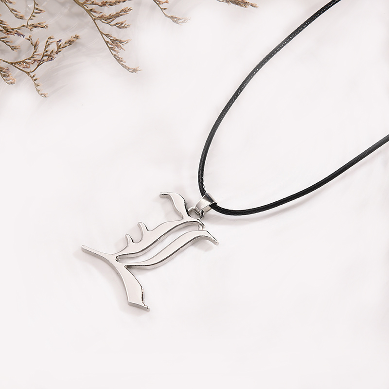 Women Accessories Logo - Anime Death Note L Logo Legierung