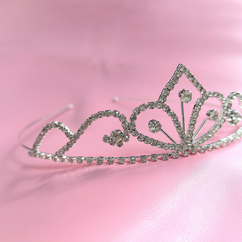 Silberfarbene Strass-Brautkron – Women'S Vintage Accessories Bewertung und Preis