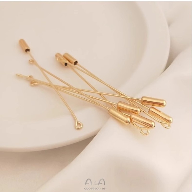 9-Zeichen-Brosche, lange Anste – Brooch Pin Gold Bewertung und Preis