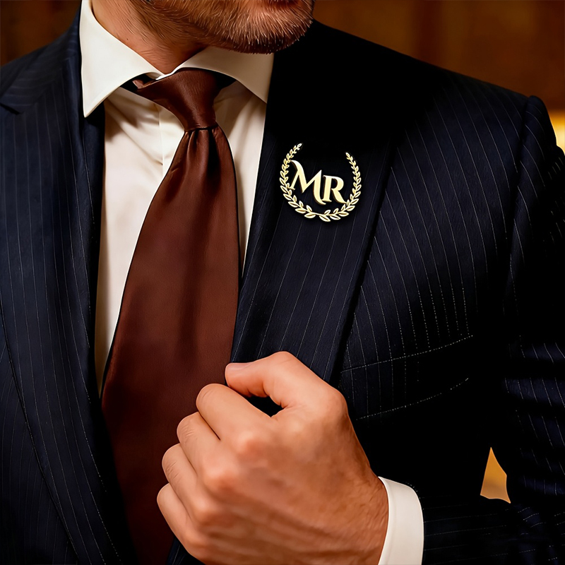Personalisierte Goldene Lorbee – Brooch Pin Gold Bewertung und Preis