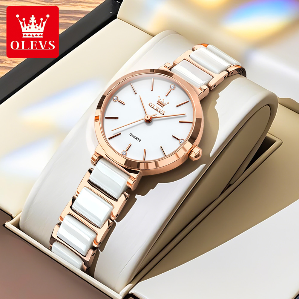 OLEVS Damenuhr 5877, luxuriöse – Women Accessories Bracelet Bewertung und Preis