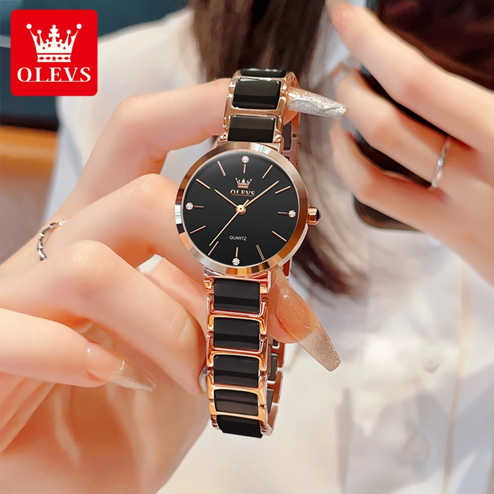 OLEVS Damenuhr 5877, luxuriöse – Women Accessories Bracelet Bewertung und Preis