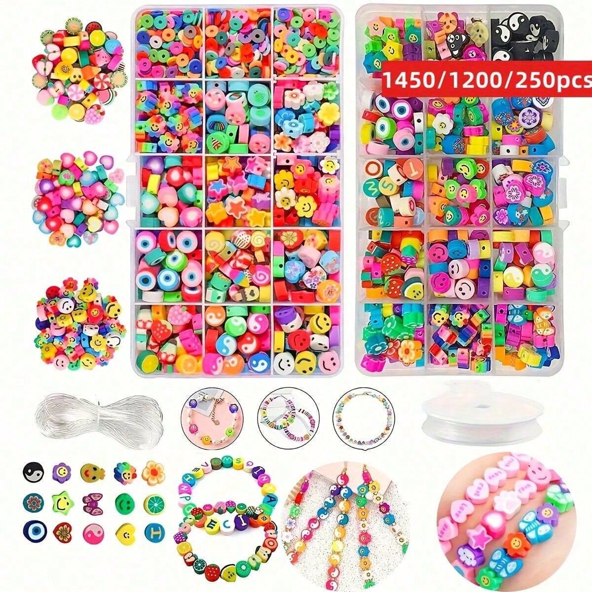 1450/1200/250 Stück Polymer Cl – Women Accessories Bracelet Bewertung und Preis