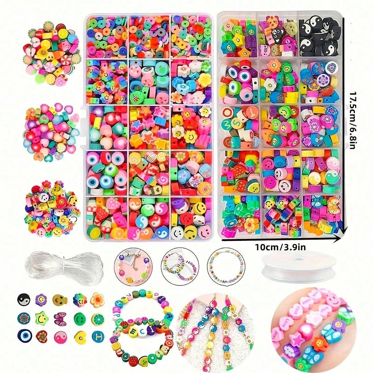 1450/1200/250 Stück Polymer Cl – Women Accessories Bracelet Bewertung und Preis
