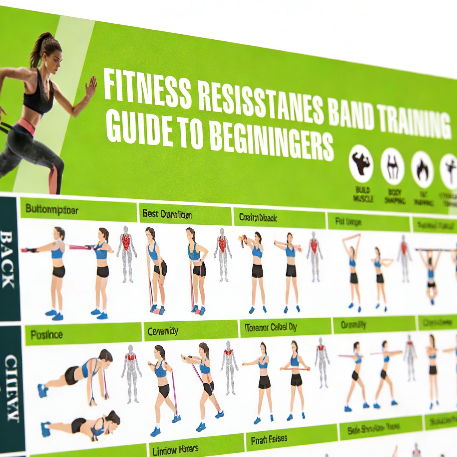Fitness-Poster, Widerstandsbän – Women Accessories Poster Bewertung und Preis