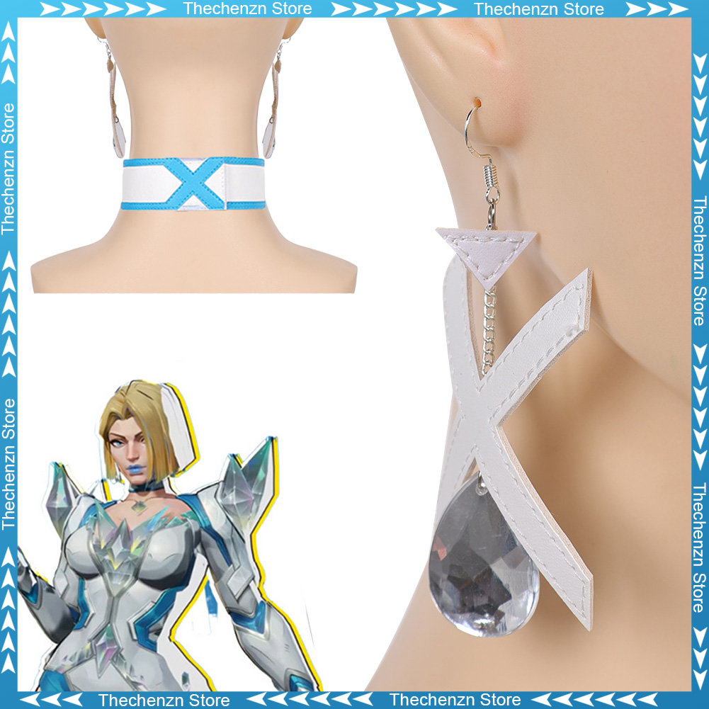 Kostüm Rivalen Emma Frost Hals – Women Accessories Earrings Bewertung und Preis