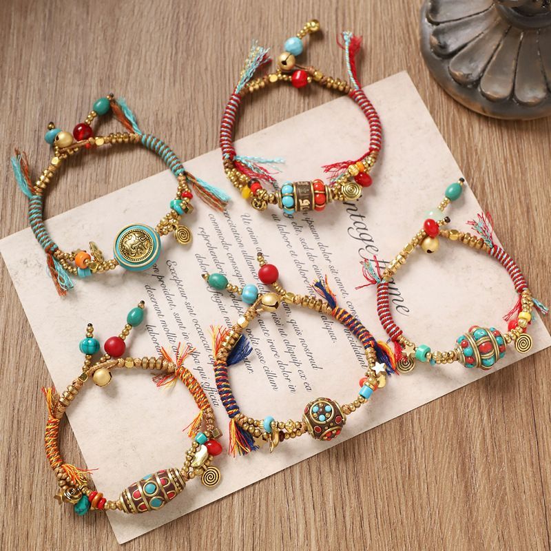 Tibetisches Retro gewebtes Arm – Women Accessories Nepal Bewertung und Preis