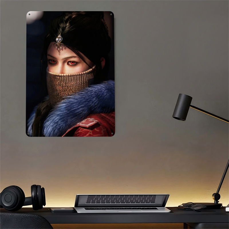 Mysteriöse Frau mit roten Auge – Women Accessories Poster Bewertung und Preis