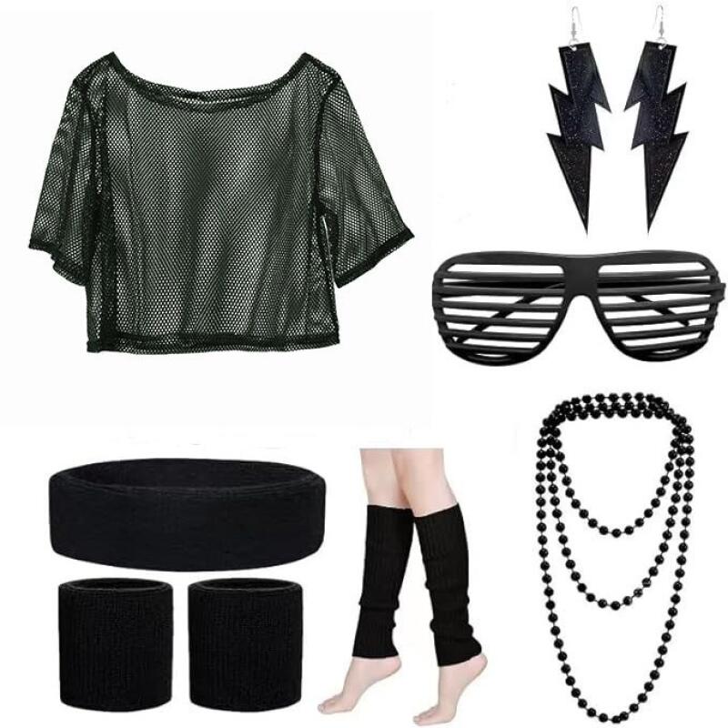 80er Jahre Hippie Disco Outfit – Women Accessories Earrings Bewertung und Preis