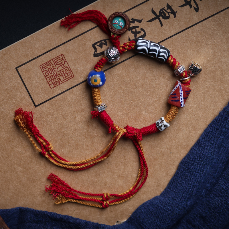 Tibetischer Schmuck – gewebte  – Women Accessories Nepal Bewertung und Preis