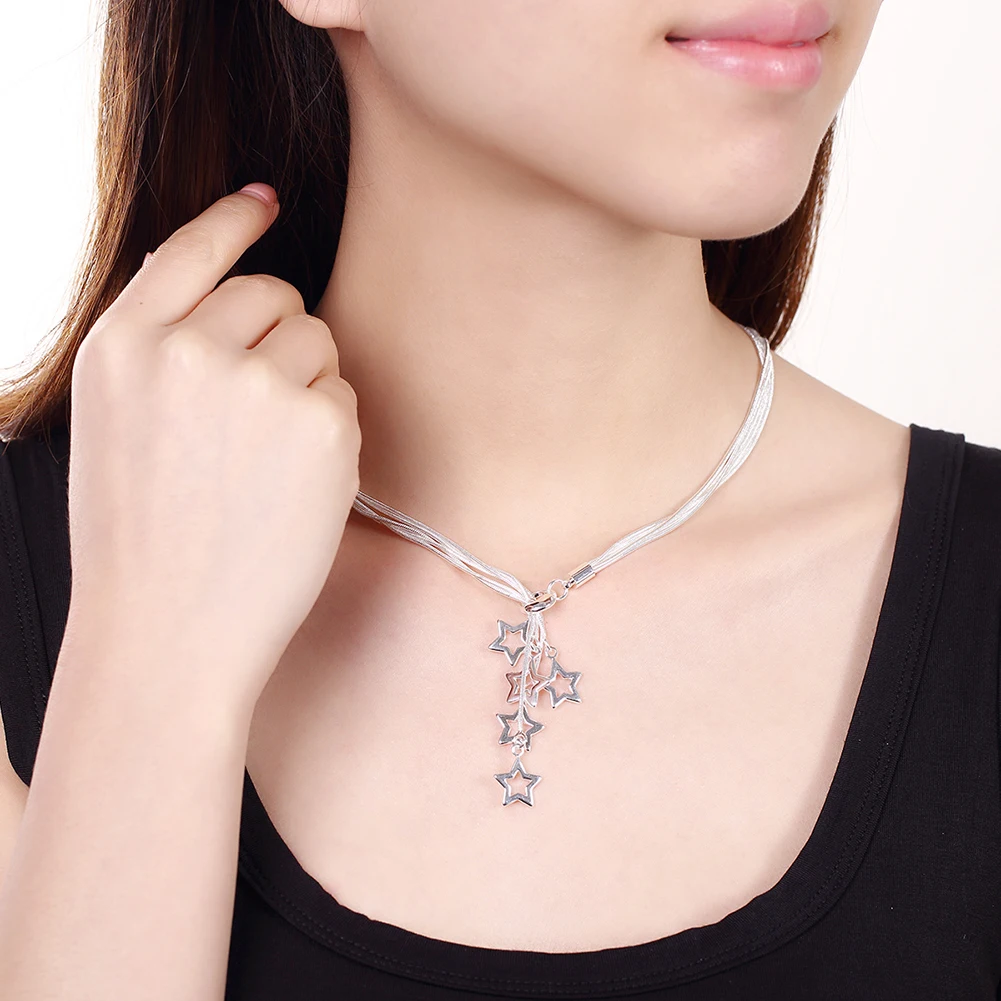 45cm Bestseller 925 Sterling S – Women'S Accessories Jewelry Sale Bewertung und Preis